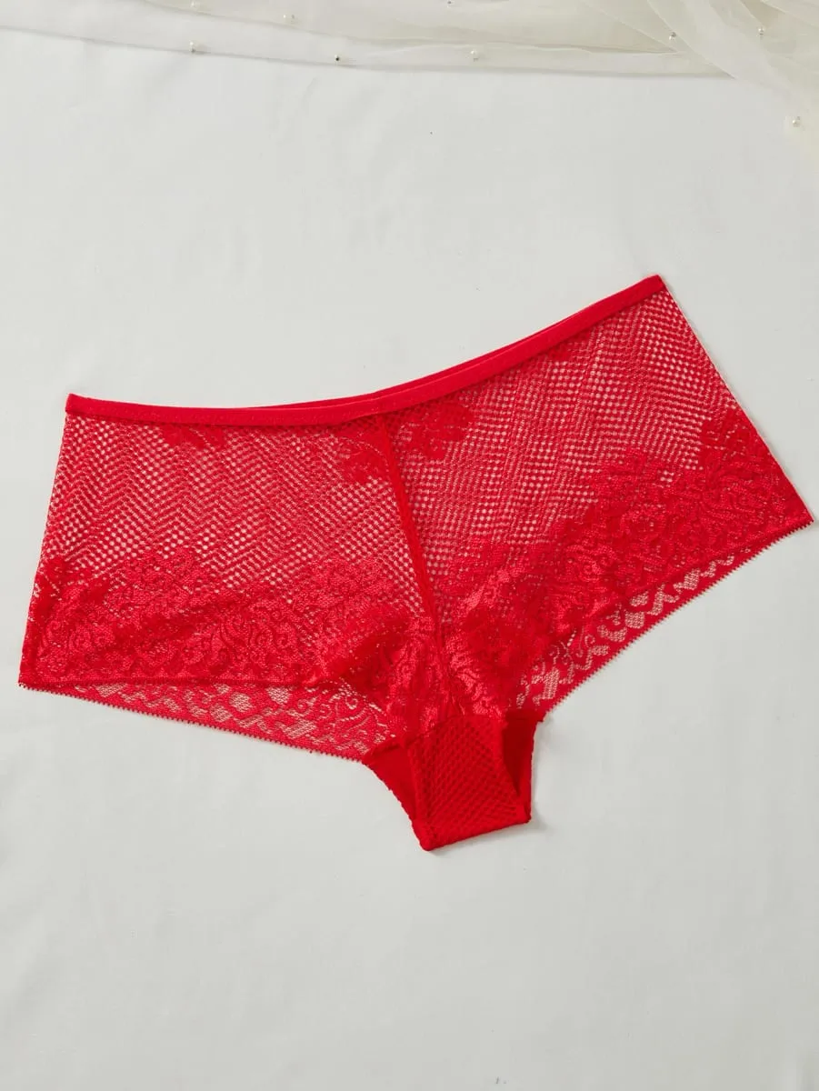 4 adet kadın iç çamaşırı seti seksi çiçek dantel Push Up sütyen şeffaf nefes külot şık rahat seksi iç çamaşırı