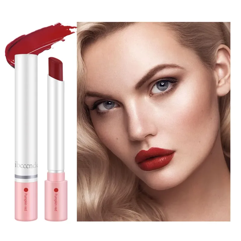 Christmas Cigarette Lipstick Set Matte Waterproof Long Lasting 4 Colors High Color Rendering Velvet Lip Makeup Christmas Gifts — image 3