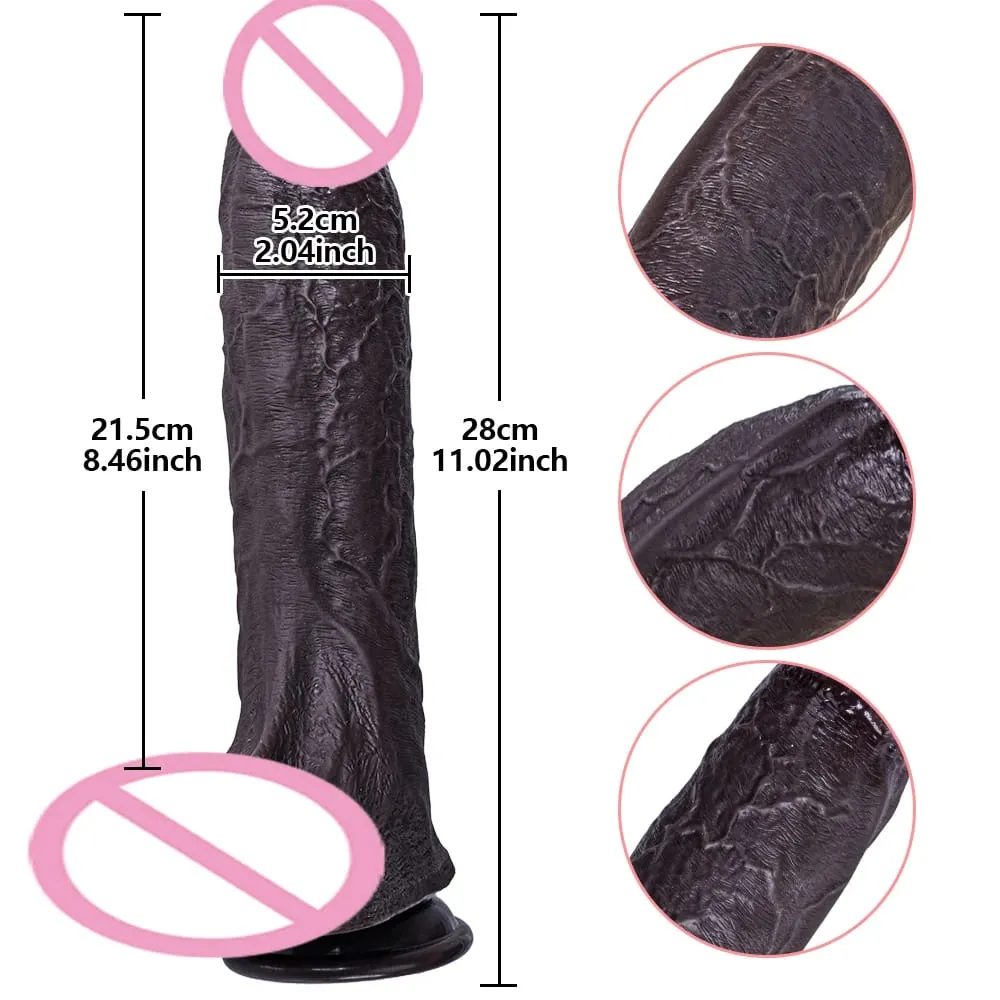 Realistic Dildo Soft Silicone Dick Penis With Strong Suction Cup Testicles Veins For Anal Play Experience Adult Sex Toy For Wome