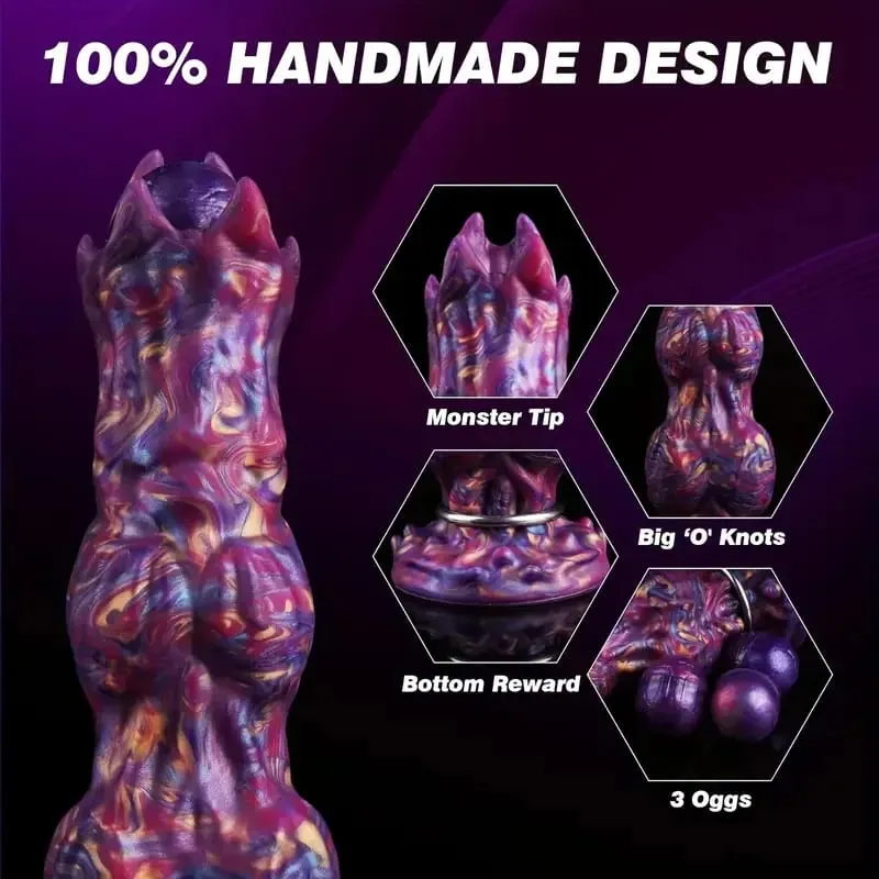Inflatable Ovipositor Fantasy Laying Eggs Anal Plug Alien Dildo Penis Female Masturbator Vaginal Ball Sex Toys For Adult