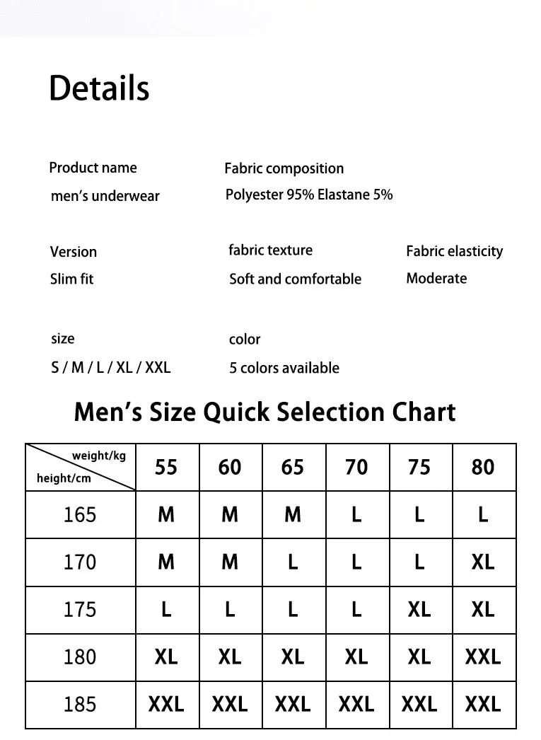 5-Pcs Men's Boxer Briefs Random Graffiti Print Trendy Christmas Pattern Underwear Comfortable Boxer Shorts