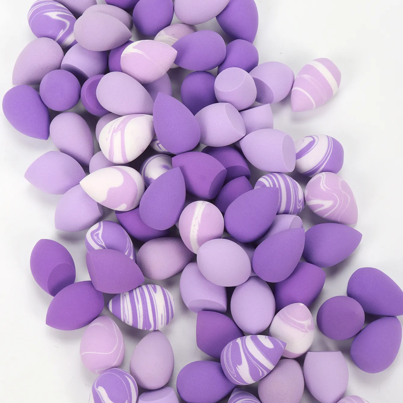 10/20/30/50/100Pcs Mini Makeup Sponges Expand When Exposed to Water Can Be Used Both Wet and Dry Suitable for All Skin Types — image 2