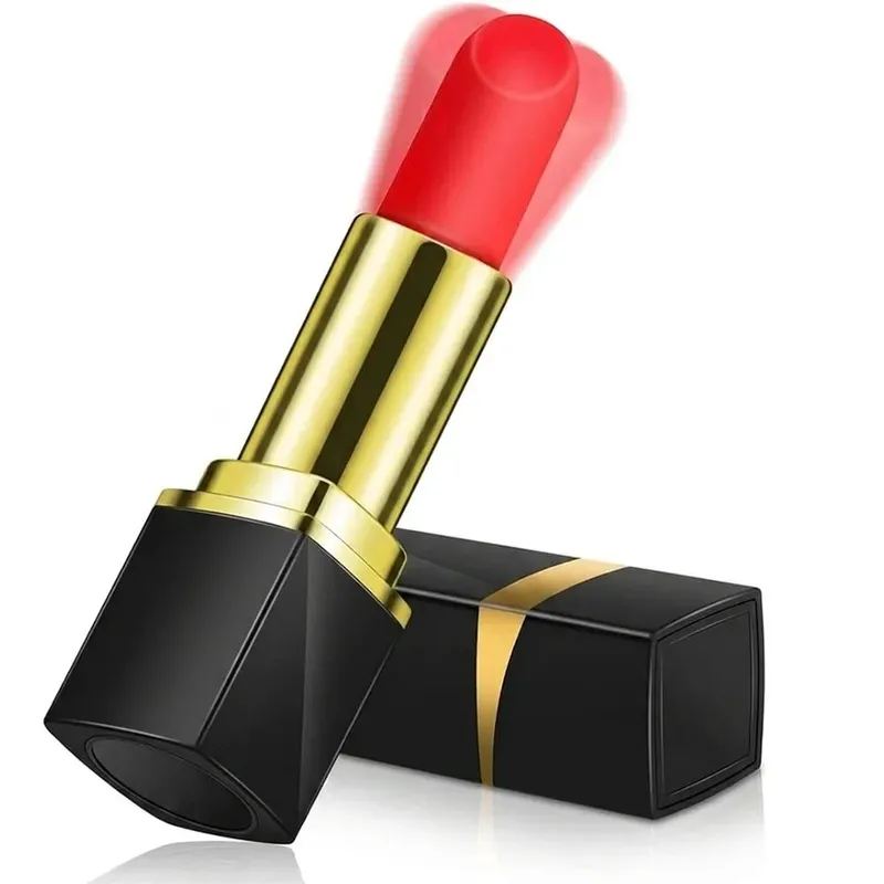 Women Mini Lipstick Vibrator Strong Shoc