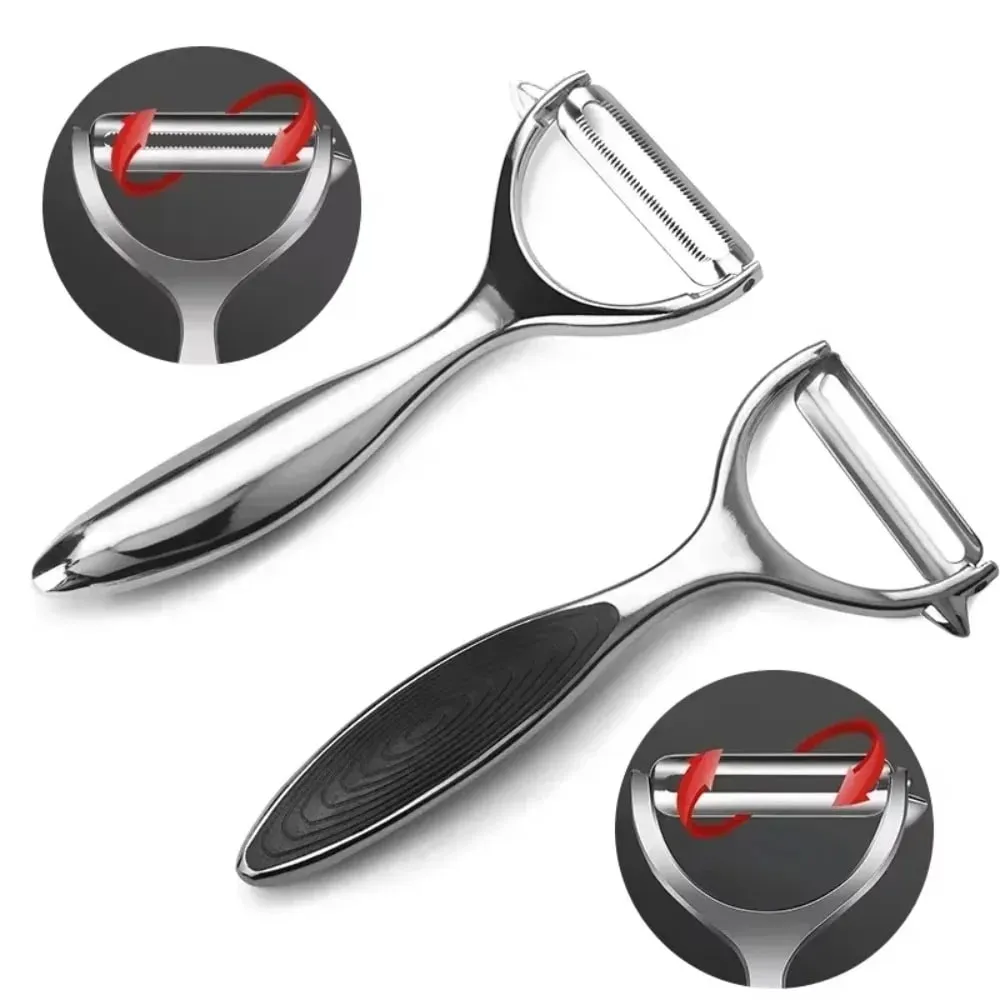304 Stainless Steel Vegetable Peeler Potato Peeler Multi-function Carrot Grater Fruit Tools Kitchen Accessories Cuisine Pelador