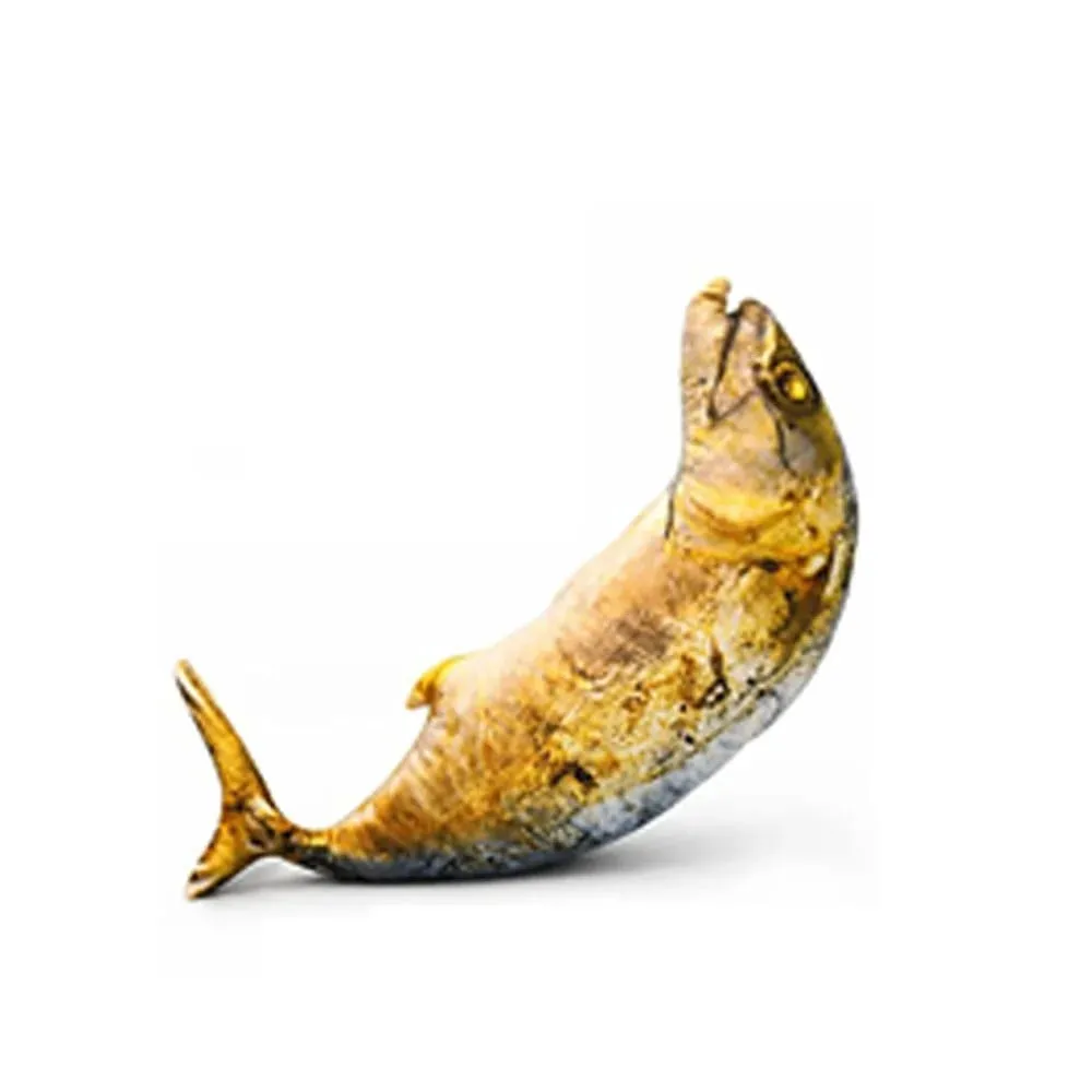 Gifts Realistic Mackerel Plush Pillow Plush Soft Stuffed Mackerel-shaped Cat Toy Fish Plush Toy Home Decor