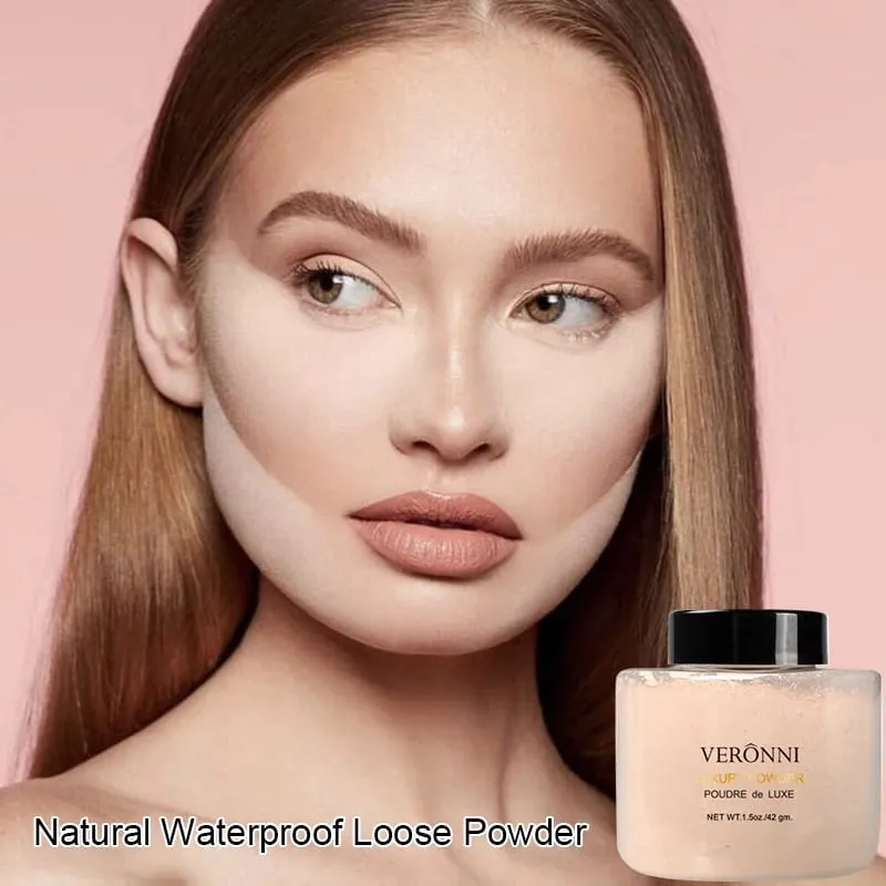 3-Piece Beginner Face Makeup Kit-Matte Waterproof Foundation Hydrating Primer Oil-Control Loose Powder Full Coverage Concealer — image 5