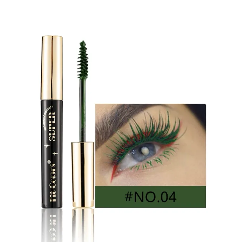 12 Colors Colored Mascara Waterproof Long-lasting Volumizing Curling Non-flaking Rainbow Eye Makeup Purple Blue Pink Green Red — image 11