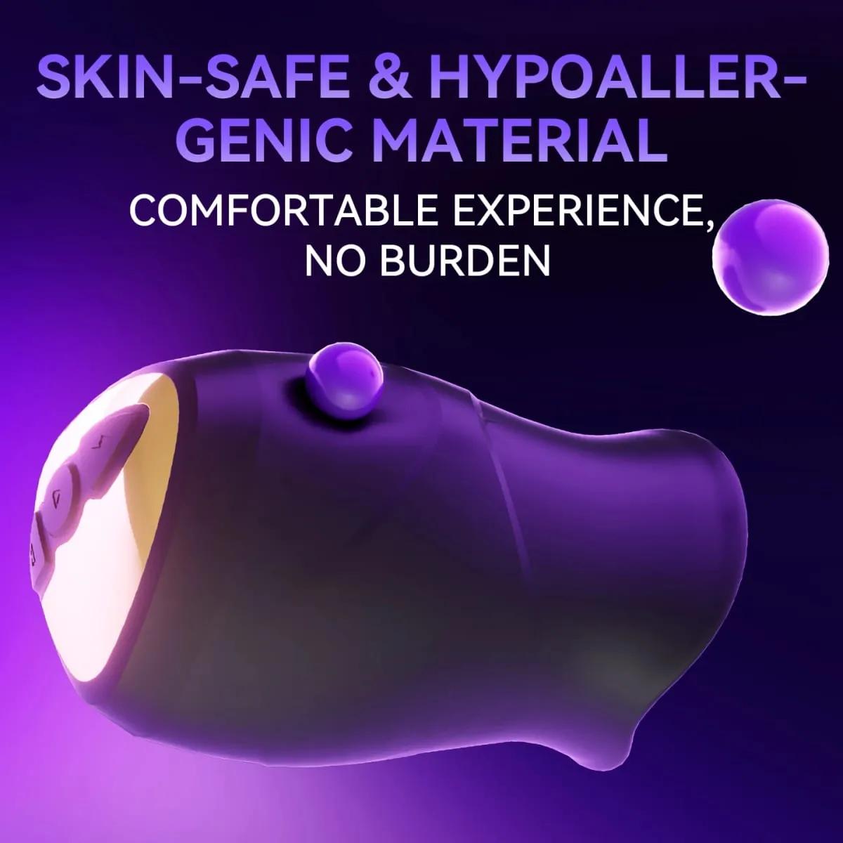 Glans Exerciser Vibrating Electric Shock Masturbator for Men Delay Endurance Training Penis Glans Trainer Male Sex Toys — image 6