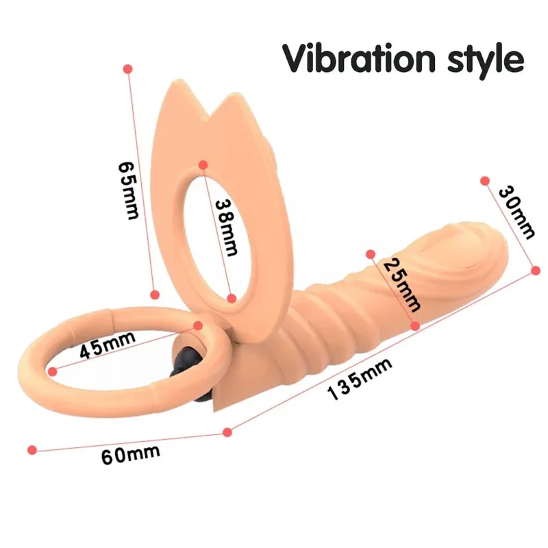 Sex Shop Double Penetration Anal Plug Dildo Big Butt Plug Vibrator For Men Strap On Penis Vagina Plug Adult Sex Toys For Couples — image 10