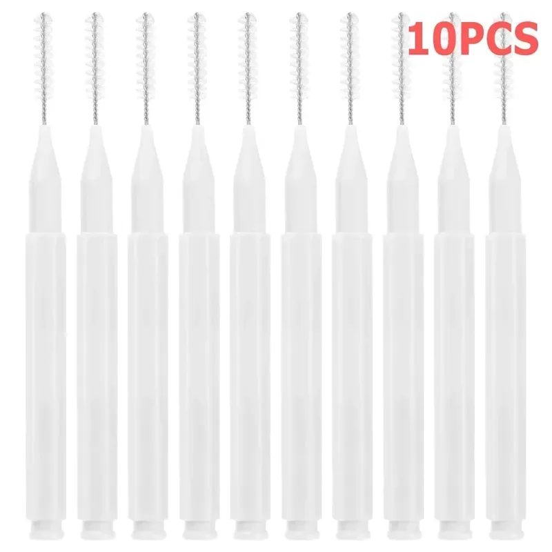 50PCS Mini Eyebrow Brush Portable Brow Perm Brushes Disposable Bendable Micro Eyelash Brow Lifting Brushes Applicators Tools