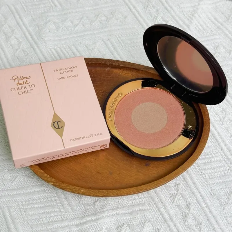 Charlotte Tilbury CT Blush Set Blush Liquid Blush Cushion Pen Two-color Highlights 4-Colors Blush Platte Makeup Cosmetic Beauty
