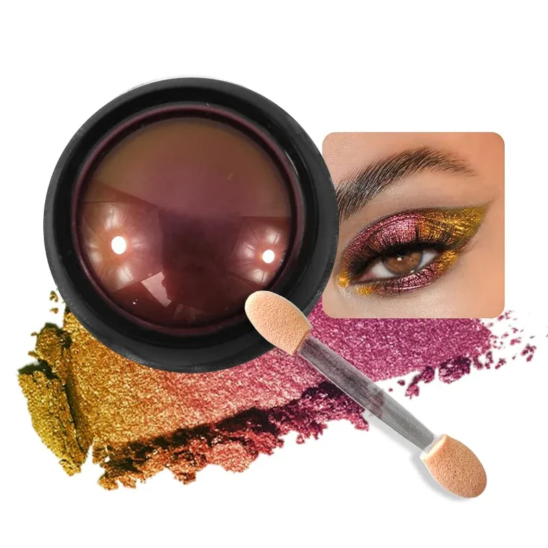 Multi-Chrome Chameleon Eyeshadow Powder Multi-Chrome Holographic Shifting Pigment for Eye Makeup Nail Art Cosplay