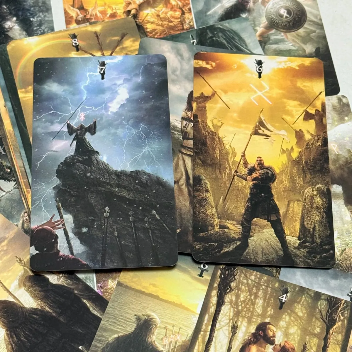 Runic Tarot Cards Russian Version 80 Cards Board Game — image 6