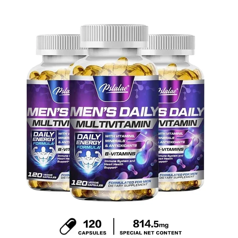 Men's Multivitamin Supplement - Supports Immune Health Boosts Energy Production and Improves Vitality and Endurance