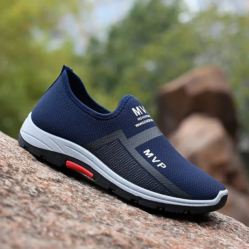 Summer Mesh Men Shoes Lightweight Sneakers Men Fashion Casual Walking Shoes Breathable Slip on Mens Loafers Zapatillas Hombre — image 4