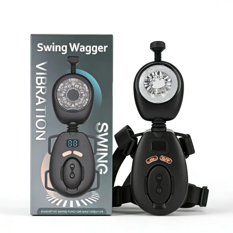 Automatic Swing Male Masturbator Wearable Thrusting Vibrating Masturbator for Men Male Stroker Pocket Pussy Adult Sex Toys