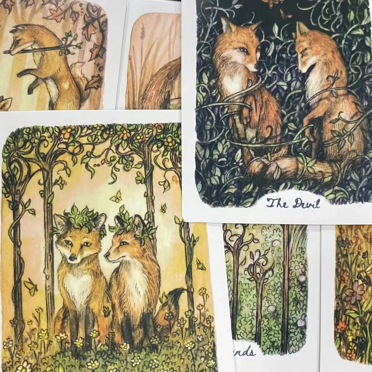 12*7 cm Oak Ash & Thorn Tarot — image 5
