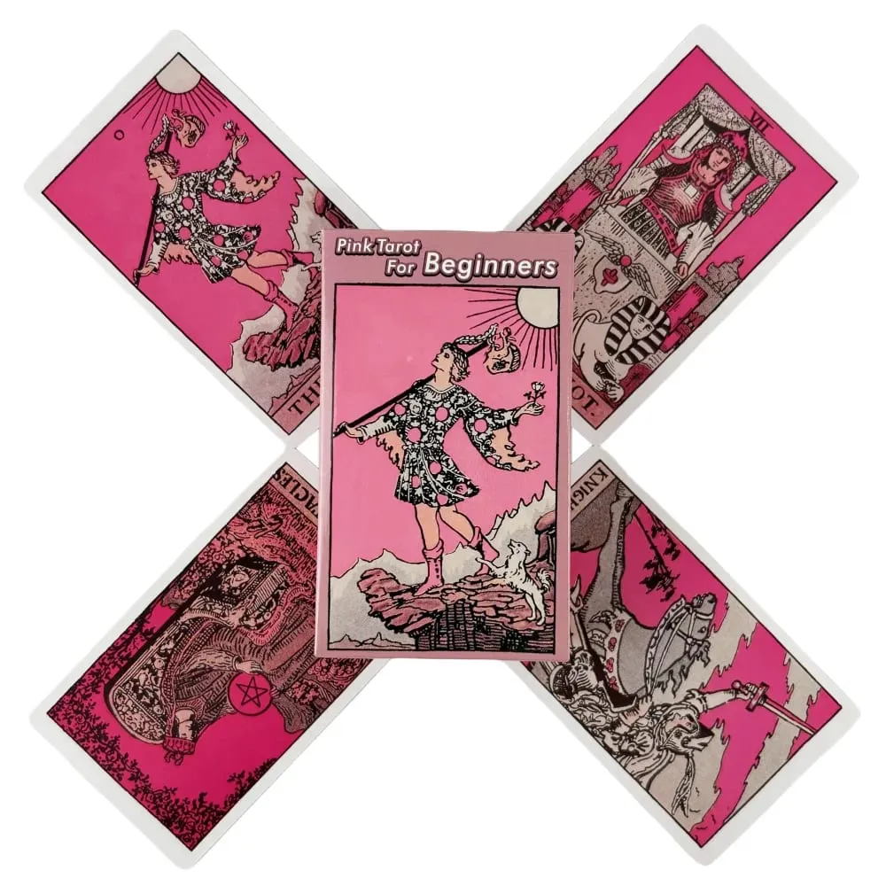 Rider 78pcs Tarot Cards Deck Set for Beginners，Prophecy Divination Deck Family Party Game Tarot Cards Deck