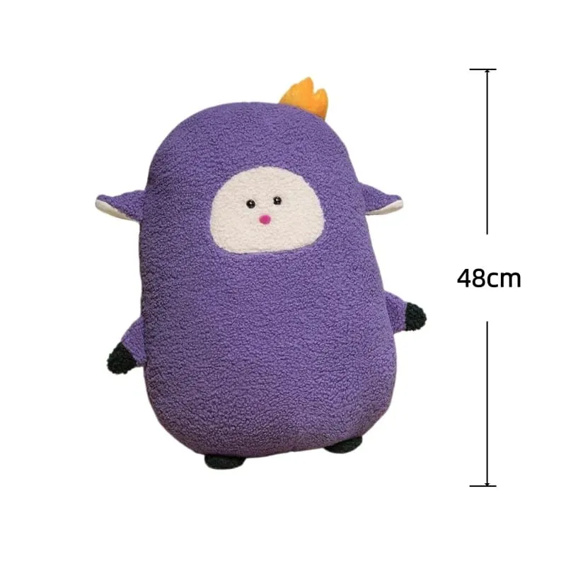 Série animal travesseiro de pelúcia leopardo elefante pinguim almofada de pelúcia kawaii acompanhar brinquedo de sono decoração para casa brinquedos presentes de aniversário