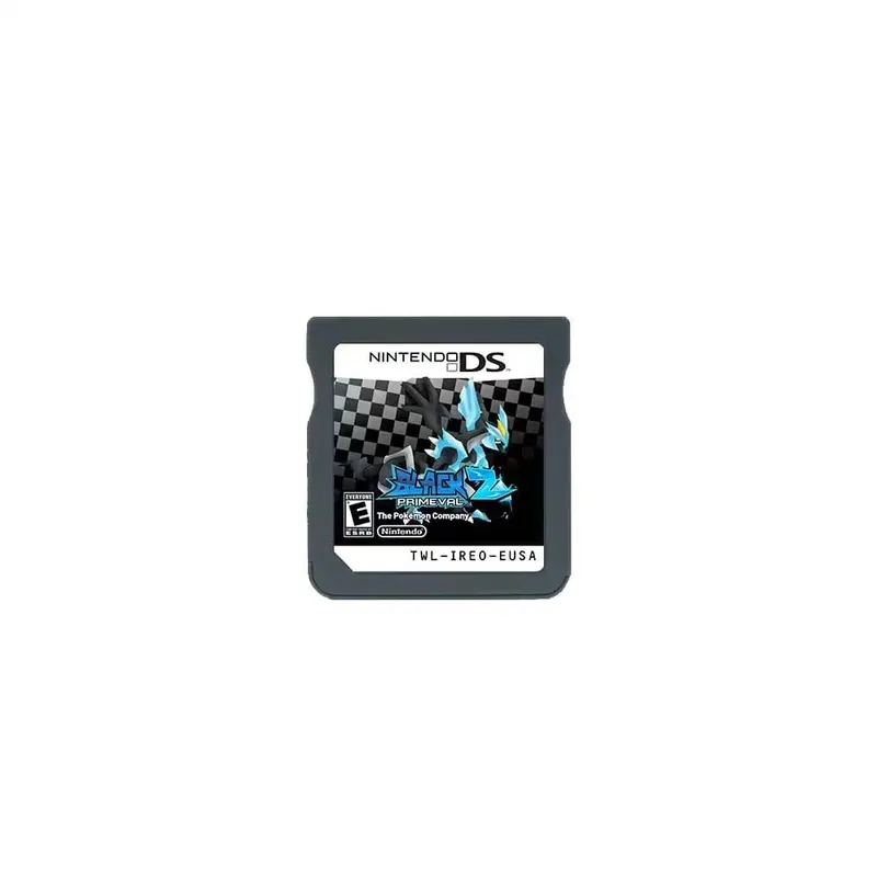 Anime Pokemon Series NDS Game Cartridge Video Game Console Moemon Silver Yellow KAIZO MoonBlack2 Hobby Collection Gifts Toys — image 13