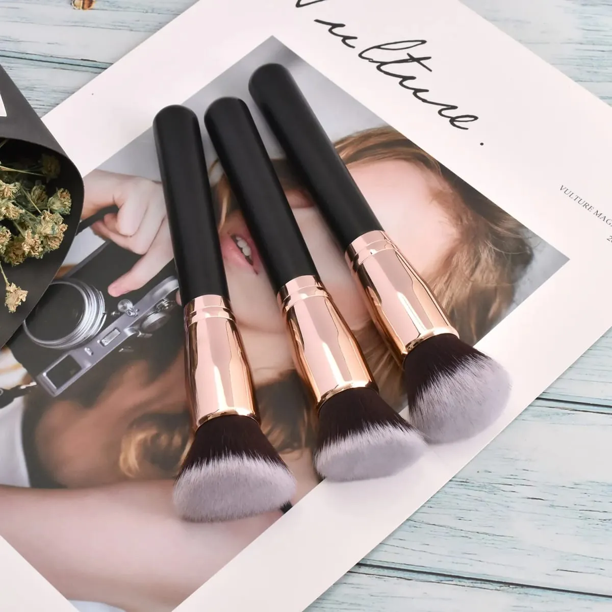 Makeup Brushes Foundation Loose Powder Concealer Blending Blush Brush Professional Cosmetic Beauty Makeup Tool — image 2
