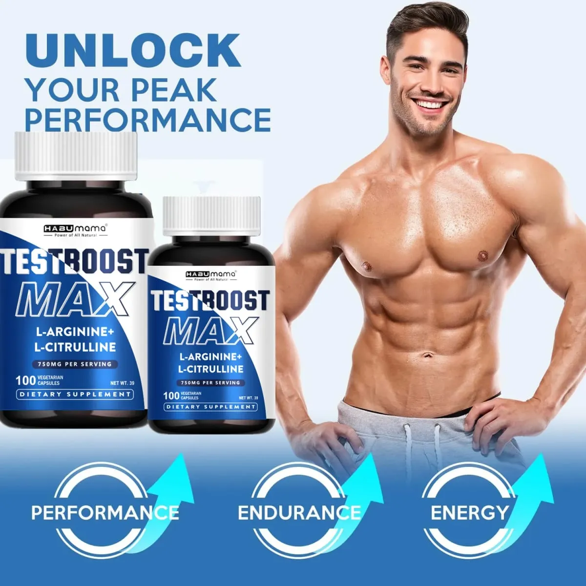 Ultimate Male Enhancing Supplement | Clinically-Backed | 100 tablets for Energy Stamina & Enlargement | Vegan | Discreet Ship — image 5