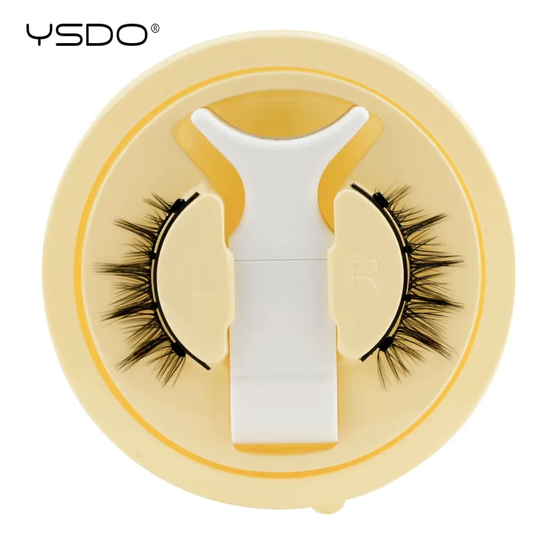 Magnetic Eyelashes Reusable Winged Magnetic 3D Mink Lashes Long-Lasting No Glue Needed False Eyelashes With Tweezer Makeup