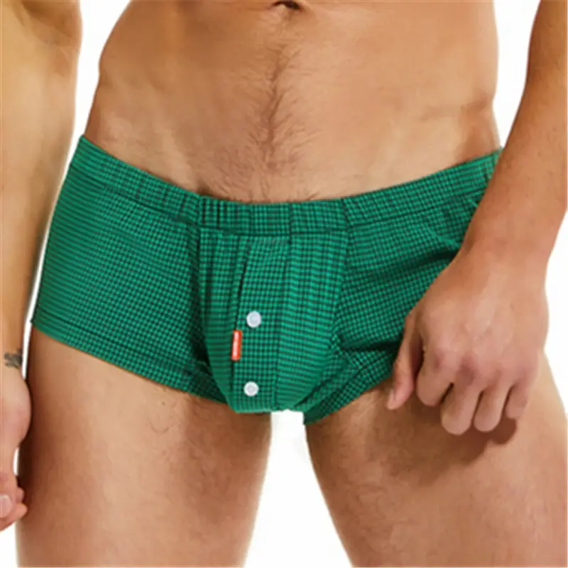 Shorts Underwear Men Sexy Underpants Arrow Panties Home Sleepwear Casual Shorts U convex Penis Pouch Boxers