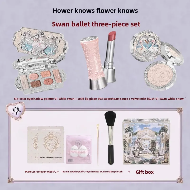 Flower Knows Knight Unicorn Treasure Chest Set