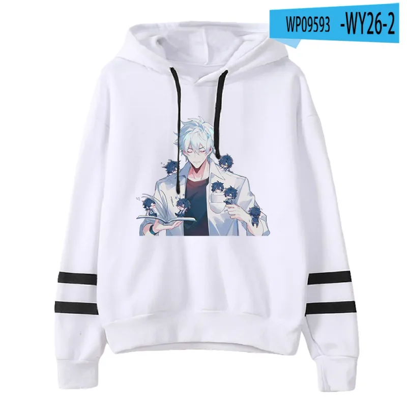 Link Click Anime Hoodie Unisex Pocketless Parallel Bars Sleeve Sweatshirts Women Men Hoodies Harajuku Streetwear Fashion Clothes — image 15