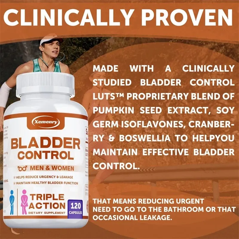 Bladder Control Supplement - Reduce Urinary Frequency and Urgency Improve Urination — image 5