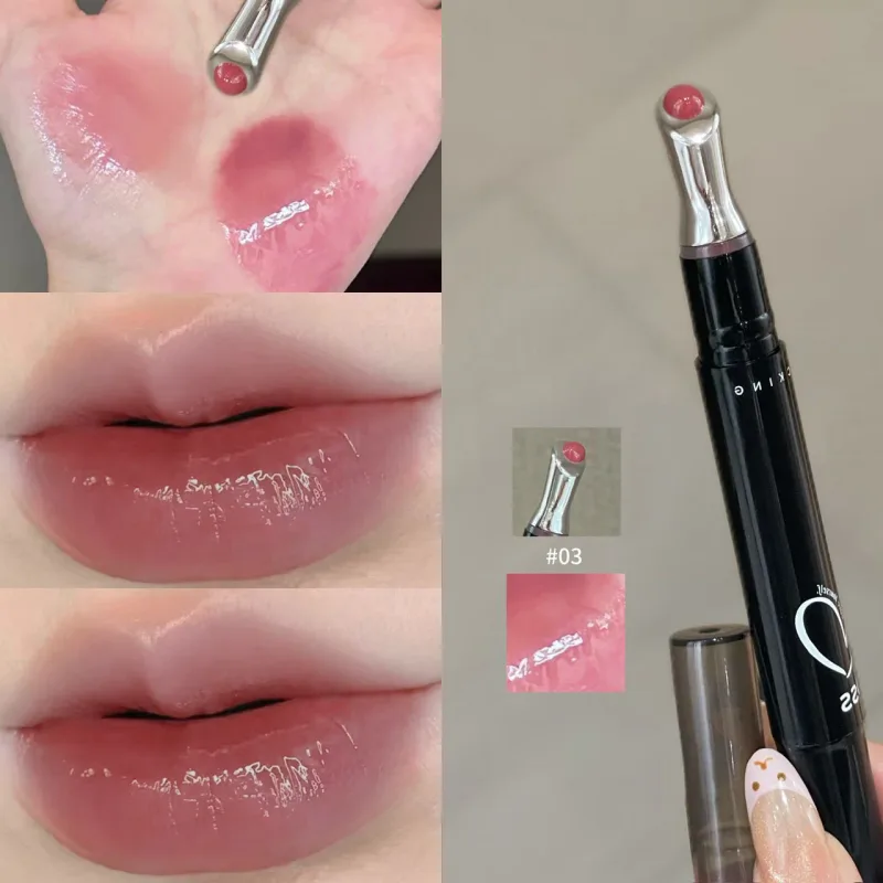 Hydrating Glossy Lip Gloss Long Lasting Brightening Create Plump Lips for Daily Date — image 10