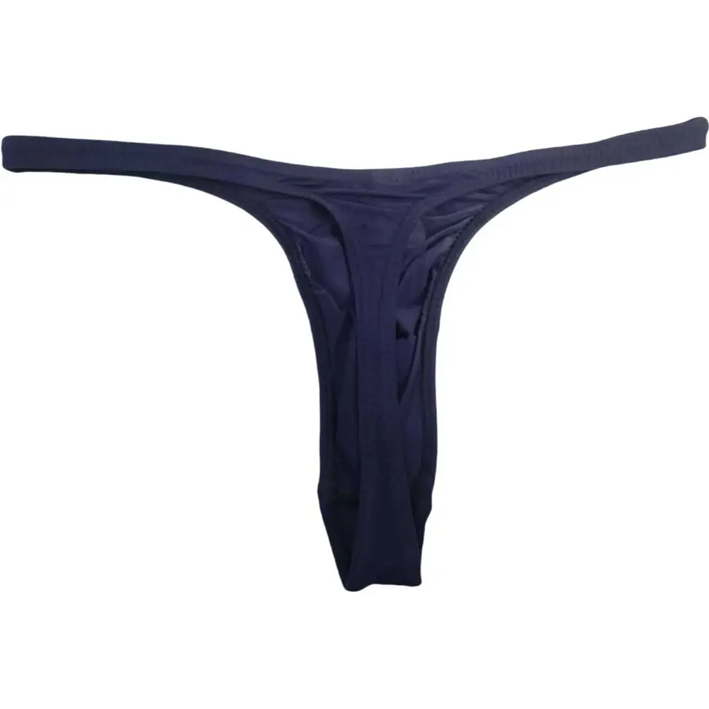 Men Sexy Front Open Pouch Thong G-string T-back Elephant Nose Briefs Underwear
