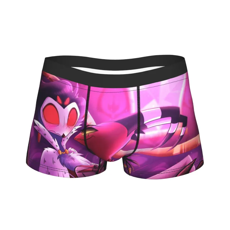 Adam Karikatür Helluva Patron Loona Boxer Külot Şort Külot Yumuşak İç Giyim Homme Yenilik S-XXL Külot