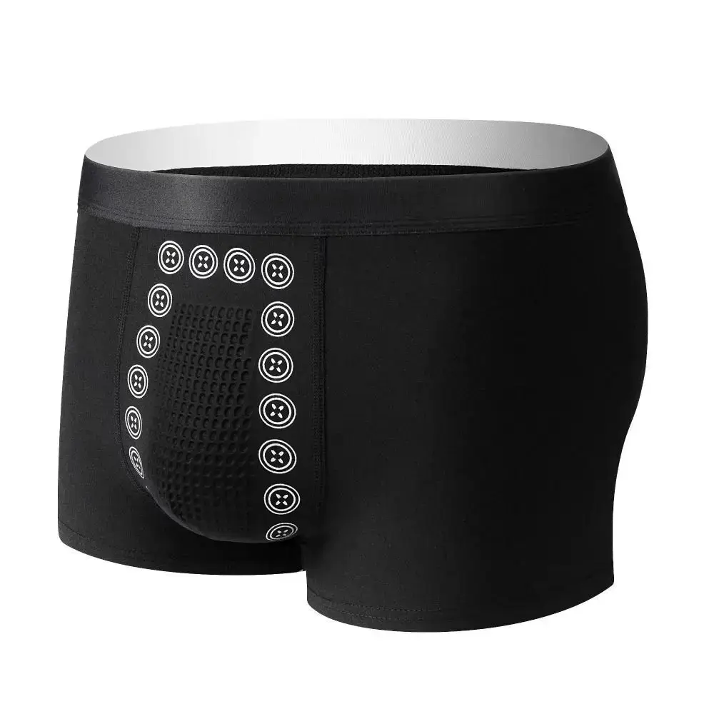 Polyester Men's underwear Stretchable Fiber Magnetic therapy Men's boxers Comfortable Briefs for Casual use