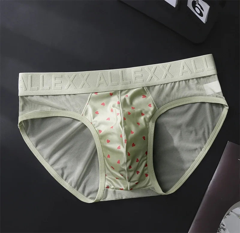 大人 18 プラス cueca メッシュメンズ下着レターウエスト cuecas masculino プリント calzoncillos hombre 3D 凸バッグ男ランジェリー新しい — image 8