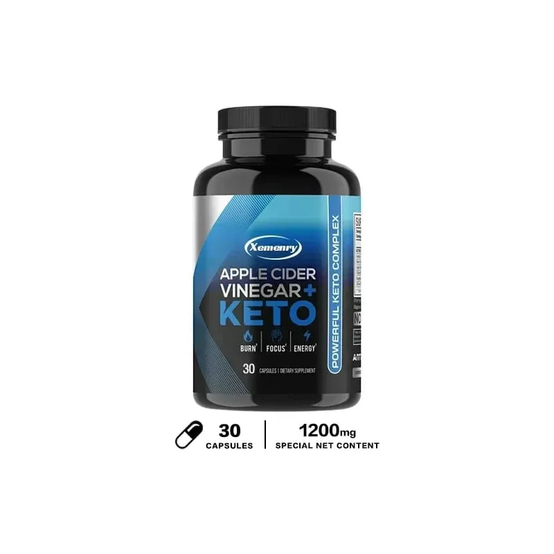 Keto Apple Cider Vinegar Capsule - Supports Appetite Metabolic Function Improves Digestion Enhances Satiety and Gluten-free — image 8