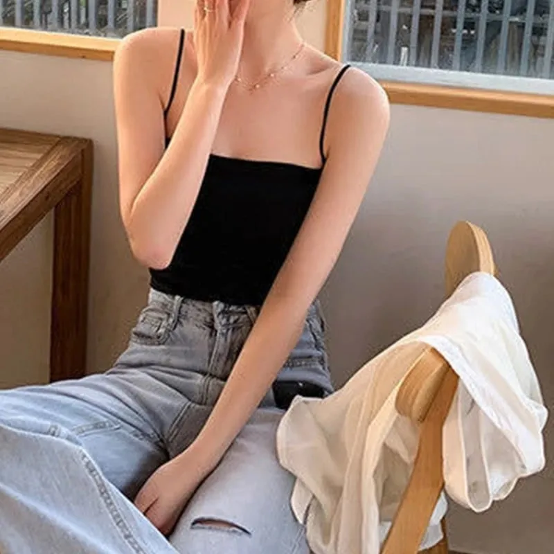 Women's Solid Color Seamless Suspender Breast Wrapped One-piece Breast Pad Strapless Beautiful Back Bottom Layer Inner Vest — image 11