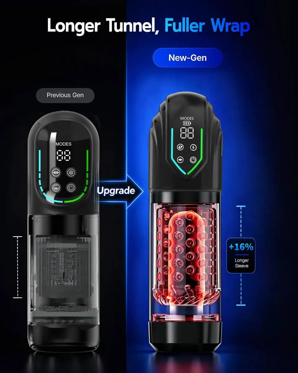 Automatic Male Masturbator 7 Rotating Licking Modes Mastubator Cup Electric Pocket Pussy Penis Sex Toy For Men Adult Supplies — image 5