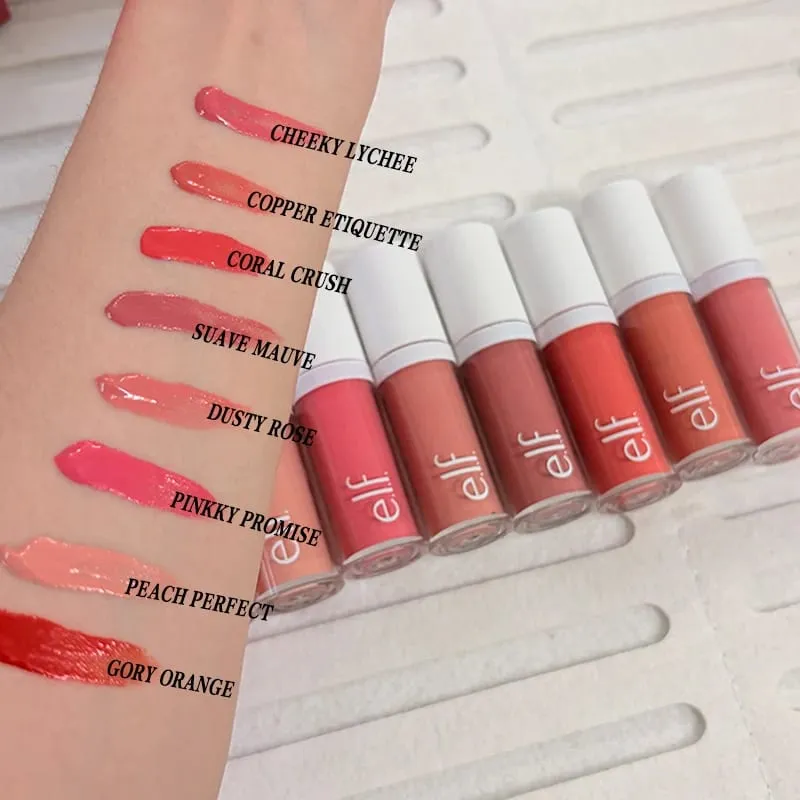 Elf Liquid BlushBlush Balm with Color Moist Texture No-makeup Makeup Look Sheer Natural Lip Balm Primer Moisturizing Essence