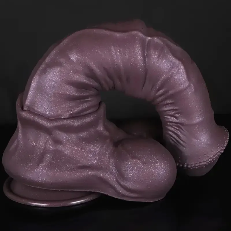 Besar Kuda Dildo Palam Dubur Mainan Seks untuk Lelaki Wanita Silikon Palam Punggung Kuda Zakar Besar S-L Prostat Tukang Urut Pelebaran Dubur 18+