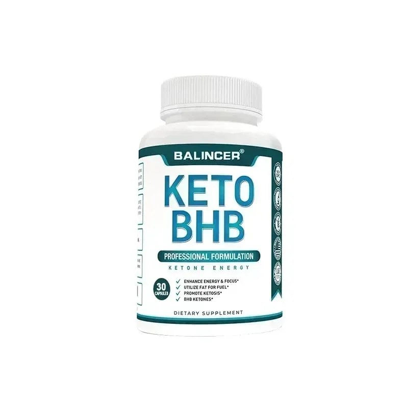 Balincer BHB Ketogenic Fat Burning Capsules Burn Belly Fat Muscle Growth Nutrition Diet Control Accelerate Metabolism