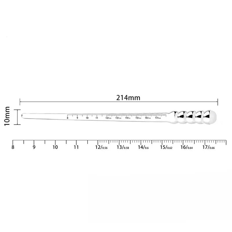 Protaste Stimulation Urethral Penis Plug Stainless Steel Urethral Dilator Sounding Rod Catheter Masturbation Sex Toys Men — image 8