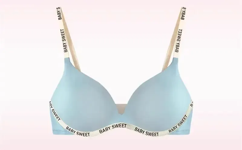 Vibrant Dopamine Color Seamless Wirefree Push Up Bra Panty Set Soft Comfy Sexy Lingerie Underwear For Women 32‑38AB