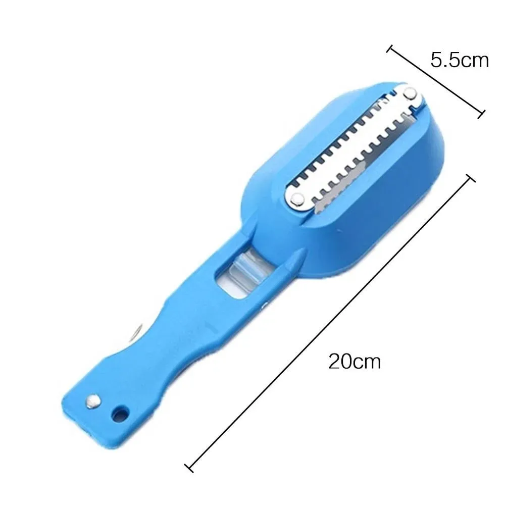 Multifunction Scraping Fish Scale Brush Disassembly Fish Knife Quickly Cleaning Fish Scales Home Kitchen Tool