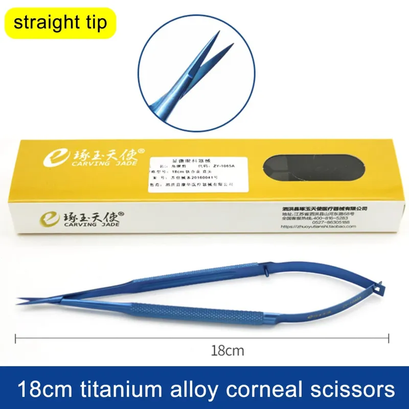Ophthalmic surgery corneal scissors cosmetic surgical tools surgical medical micro scissors — image 10
