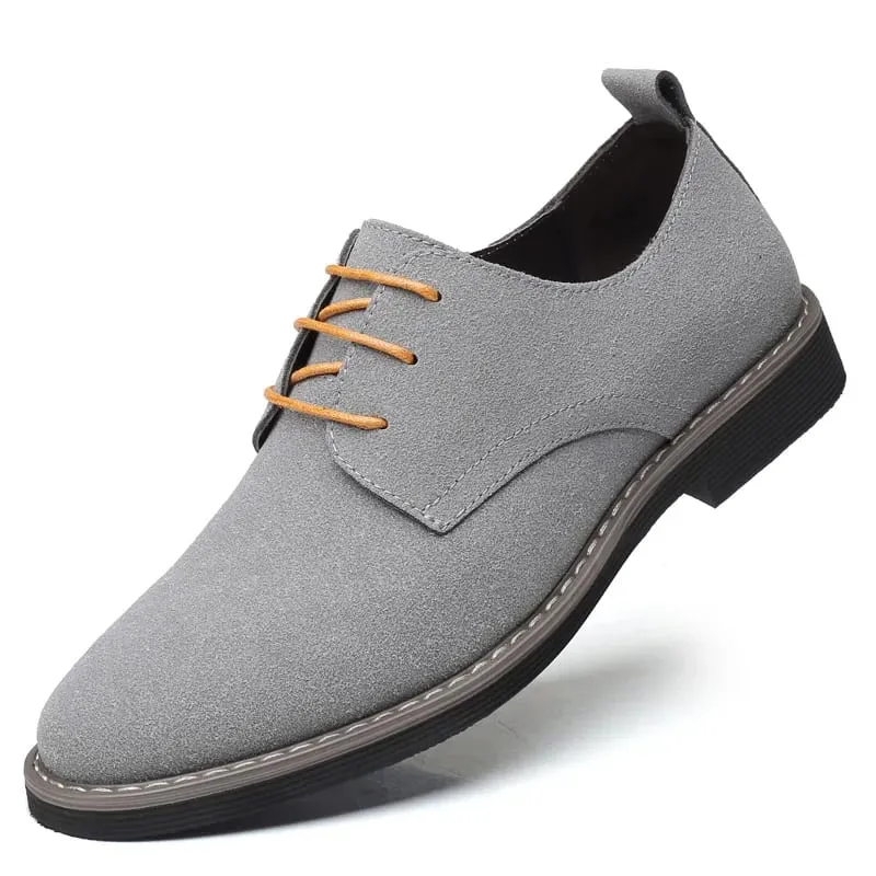 Mens Dress Shoes Legitimate Leather Shoe PU Suede Casual Men Designer Social Male Black Business Luxury Men's Wedding Summer Man — image 8