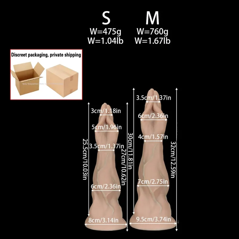 Enorme Siliconen Voet Butt Plug Dikke Been Dildo Grote Anale Plug Anale Expander Masturbator Anus Dilatator Seksspeeltjes Volwassen Speelgoed Sex Shop