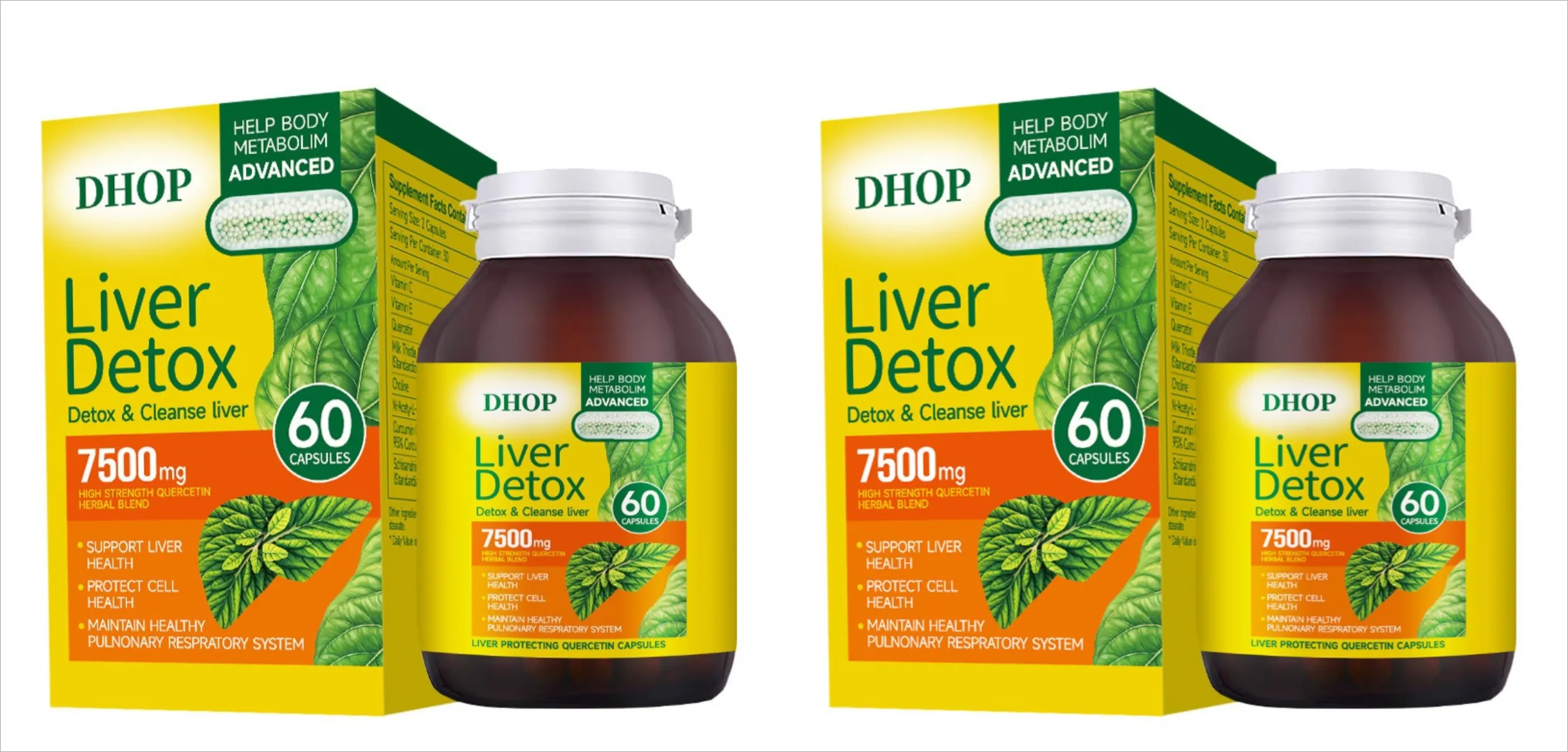 Milk Thistle Liver Health Capsules 60 Count with Vitamin C E Choline Curcumin- Supports Healthy Liver Function — image 8