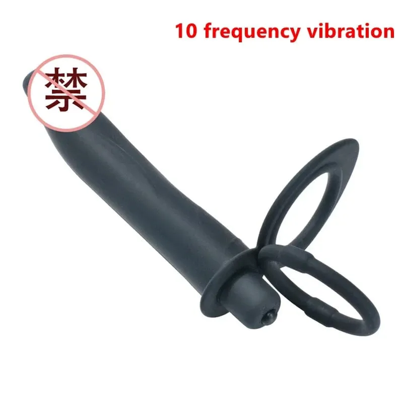 Sex Shop Double Penetration Anal Plug Dildo Big Butt Plug Vibrator For Men Strap On Penis Vagina Plug Adult Sex Toys For Couples — image 8